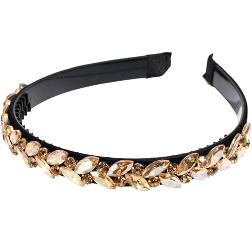 Luxuriöses Strass-Stirnband für Damen, Brautschmuck, Haarschmuck für Hochzeiten und Abschlussbälle Luxuriöses Strass-Stirnband für Damen, Brautschmuck, Haarschmuck für Hochzeiten und Abschlussbälle von Javoryxh