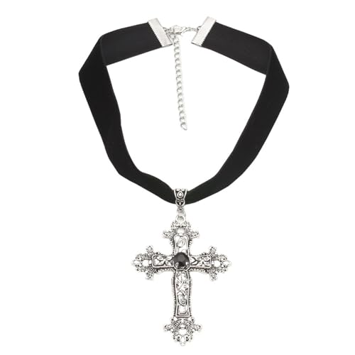 Modische Halskette, Vintage-Samt-Halsband, Gothic-Stil, Strass-Anhänger, Halskette, Schmuck für Damen und Mädchen Modische Halskette, Vintage-Samt-Halsband, Gothic-Stil, Strass-Anhänger, Halskette, Schmuck für Damen und Mädchen von Javoryxh