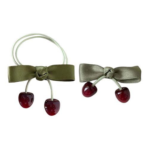 Modische elastische Haargummis und Haarspangen-Set für Babys, Mädchen und Frauen, stilvolles und bequemes Haar-Zubehör von Javoryxh