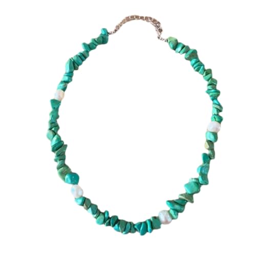 Stilvolle Perlen-Halskette, eleganter Perlenschmuck, modische Perlen, ein Muss für Damen und Mädchen von Javoryxh