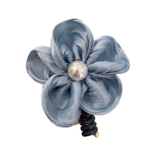 Telefonkordel Haargummis Temperament Haarseil Frühling Fotografie Pferdeschwanz Halter Blumenform Mädchen Haarseil von Javoryxh