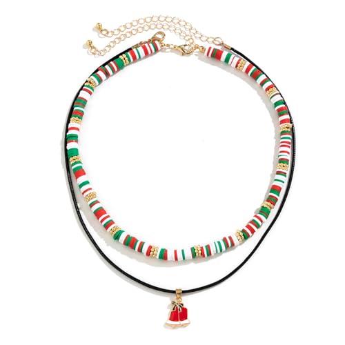 Weihnachts-Halskette, modischer Anhänger, exquisite Ketten, trendiger Halsschmuck für Damen und Mädchen Weihnachts-Halskette, modischer Anhänger, exquisite Ketten, trendiger Halsschmuck für Damen und Mädchen von Javoryxh