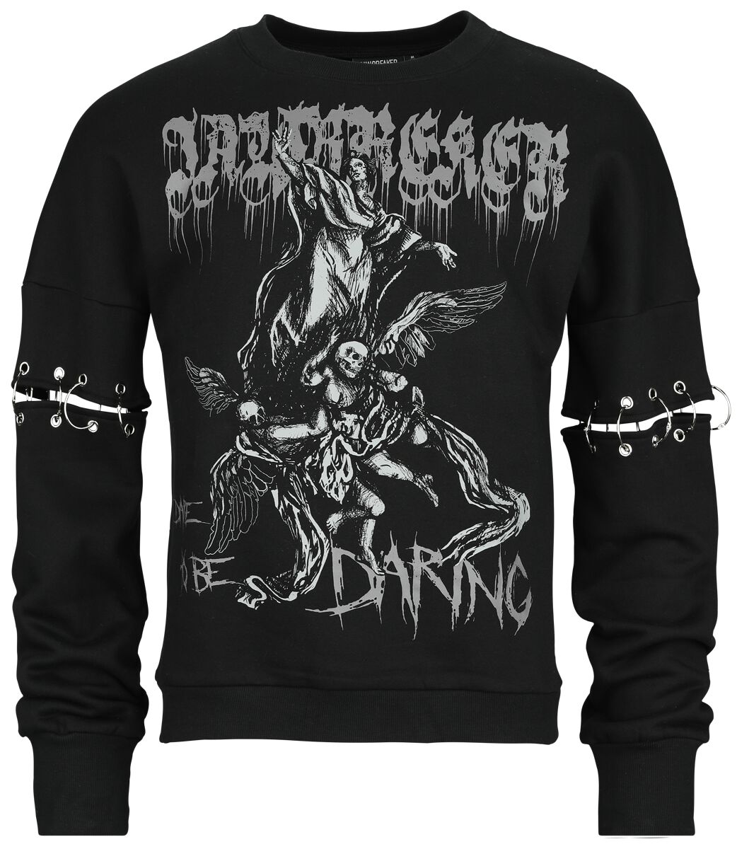 Jawbreaker Dare To Be Daring Sweatshirt schwarz in M von Jawbreaker