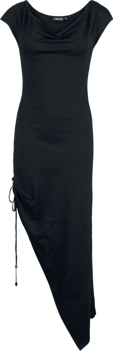 Jawbreaker - Gothic Kleid lang - Off Shoulder Midi Dress - XS bis XXL - für Damen - Größe XXL - schwarz von Jawbreaker