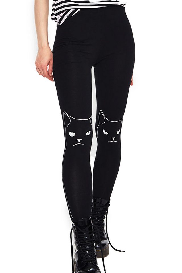 Jawbreaker Leggings Salem Grumpy Kitty Katze Cat Kätzchen Jawbreaker Leggings Salem Grumpy Kitty Katze Cat Kätzchen von Jawbreaker