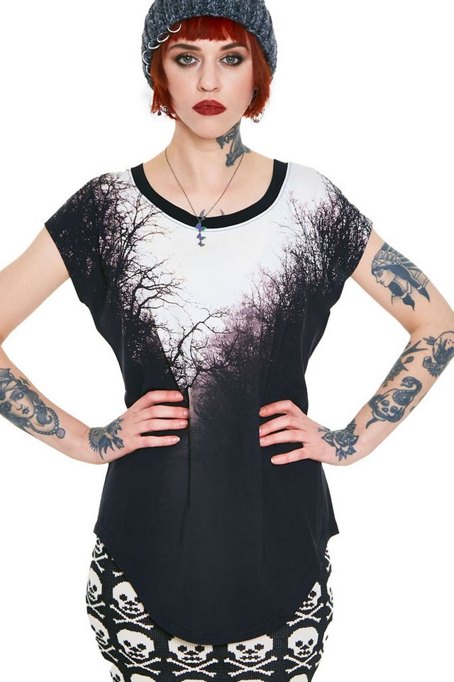 Jawbreaker Longtop Spooky Woods Baggy Top Gothic Goth Grufti Oversized Wald Düster Jawbreaker Longtop Spooky Woods Baggy Top Gothic Goth Grufti Oversized Wald Düster von Jawbreaker