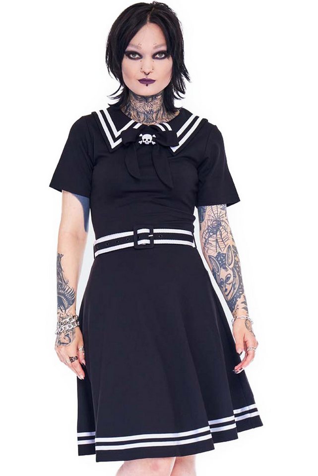 Jawbreaker Skaterkleid Sailor Skull Goth Gothic Gürtel Schädel Totenkopf Matrose Jawbreaker Skaterkleid Sailor Skull Goth Gothic Gürtel Schädel Totenkopf Matrose von Jawbreaker