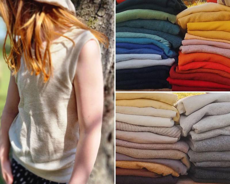 Oberteil Kim Für Babys Und Kinder Aus Leichter Upcycling Wolle in Der Farbe Deiner Wahl von JawollBaby