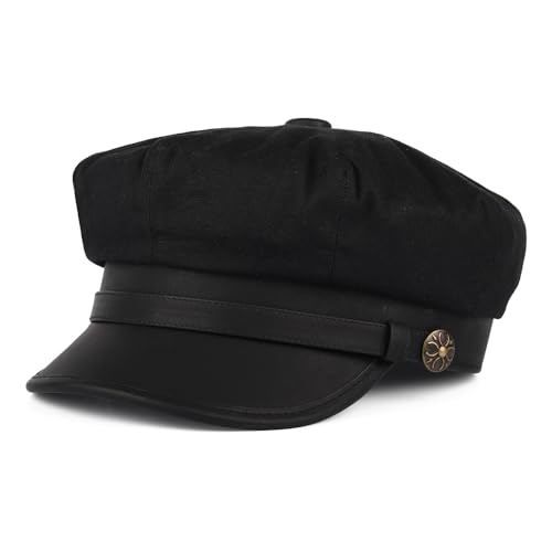 Jaxon & James Rebel Motorcycle Cap - Schwarz - XL von Jaxon & James