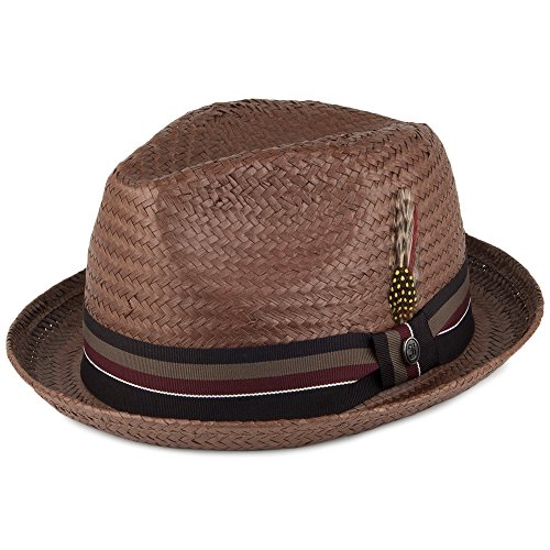 Jaxon & James Tribeca Trilby Strohhut - Braun - L von Jaxon & James