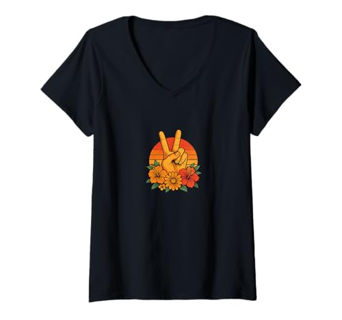 Damen Bär, Stolz, Gay Pride, Bear Pride Flagge, Gay, Regenbogen-Flagge T-Shirt mit V-Ausschnitt von Jay Moe Design