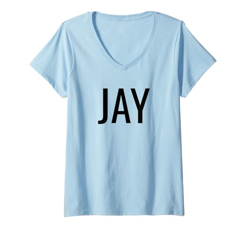Damen Jay T-Shirt mit V-Ausschnitt Damen Jay T-Shirt mit V-Ausschnitt von Jay