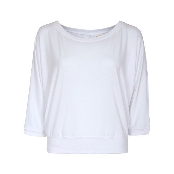 Jaya FRIDA - ¾ Shirt im lässigen loose Fit Style aus elastischem Tencel-Biobaumwoll-Mix von Jaya