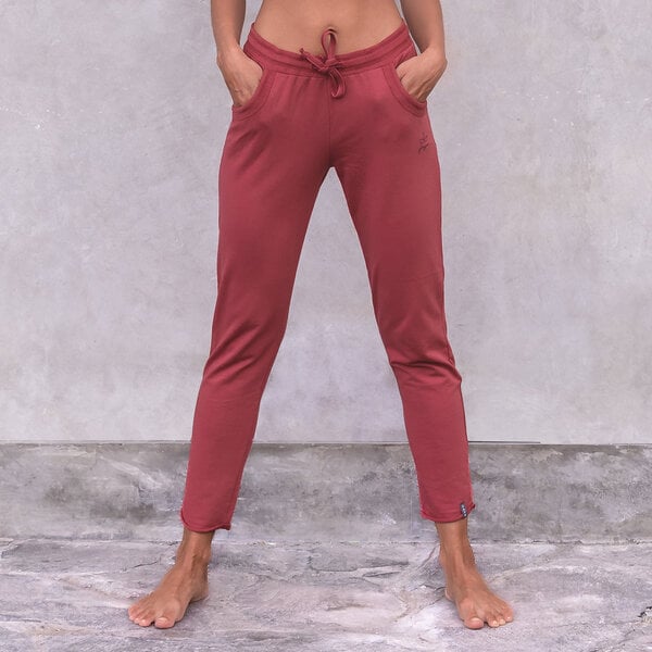 Jaya HOSE SIDNEY - Coole&bequeme Yoga-& Loungewear-Hose, elastisches, dünnes French Terry Sweat Stoff von Jaya