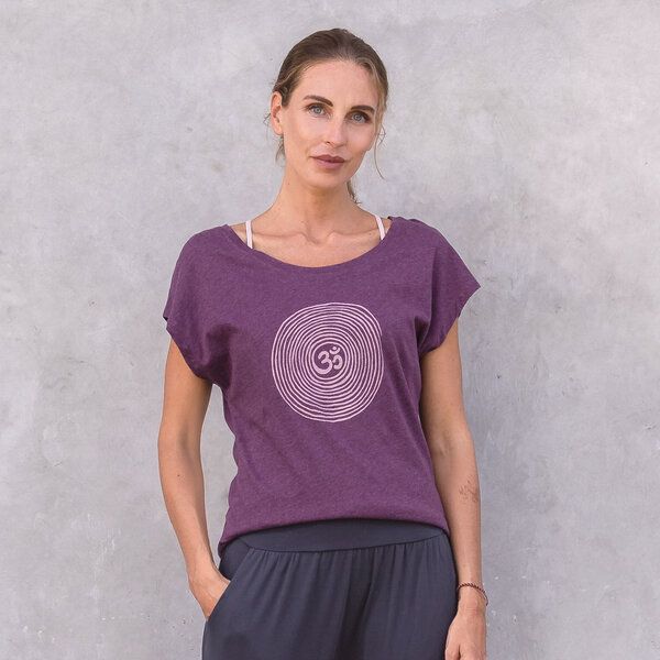 Jaya OM - Damen - loose cut T-Shirt aus 100% Biobaumwolle von Jaya