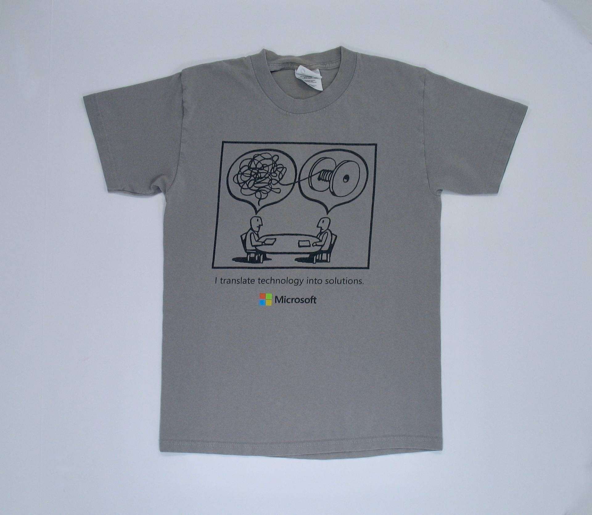 Microsoft T-Shirt, Xs Graues Nerd Geek Pc Computer Programmierer Extra Klein Y2K Microsoft T-Shirt, Xs Graues Nerd Geek Pc Computer Programmierer Extra Klein Y2K von JaybrrdsWhatnots