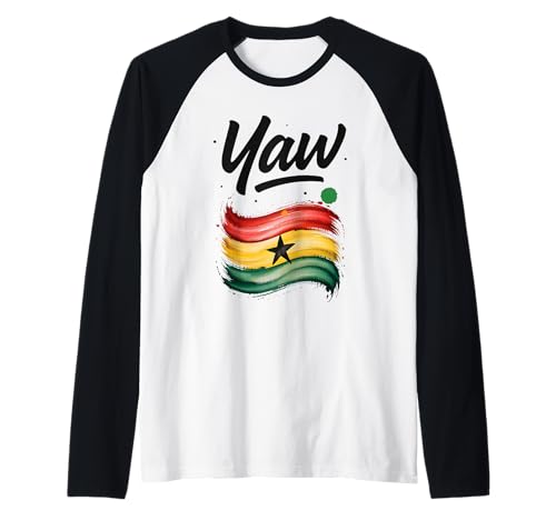 Herren Yaw Ghana Flagge Ghanaian Name Geburtstagsgeschenk Raglan Herren Yaw Ghana Flagge Ghanaian Name Geburtstagsgeschenk Raglan von Jaydu Ghanian Birthday Name Yaw