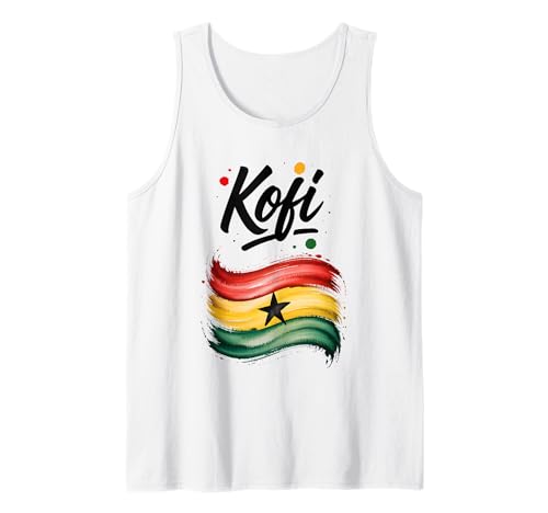 Herren Kofi Ghana Flagge Ghanaer Name Geburtstagsgeschenk Tank Top Herren Kofi Ghana Flagge Ghanaer Name Geburtstagsgeschenk Tank Top von Jaydu Ghanian Geburtstagsname Kofi