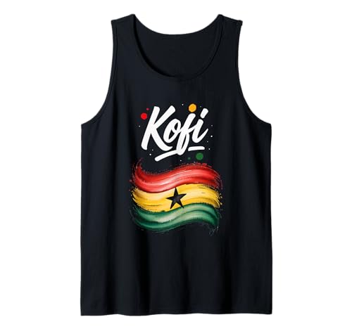 Herren Kofi Ghana Flagge Ghanaer Name Geburtstagsgeschenk Tank Top Herren Kofi Ghana Flagge Ghanaer Name Geburtstagsgeschenk Tank Top von Jaydu Ghanian Geburtstagsname Kofi
