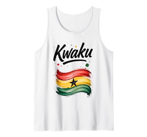 Herren Kwaku Ghana Flagge Ghanaer Name Geburtstagsgeschenk Tank Top Herren Kwaku Ghana Flagge Ghanaer Name Geburtstagsgeschenk Tank Top von Jaydu Ghanian Geburtstagsname Kwaku