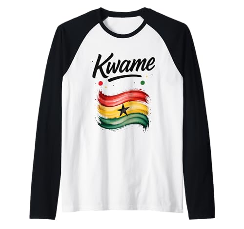 Herren Kwame Ghana Flagge Ghanaer Name Geburtstagsgeschenk Raglan Herren Kwame Ghana Flagge Ghanaer Name Geburtstagsgeschenk Raglan von Jaydu Ghanian Geburtstagsname Kwame