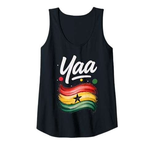 Damen Yaa Ghana Flagge Ghanaian Name Geburtstagsgeschenk Tank Top von Jaydu Ghanian Geburtstagsname Yaa