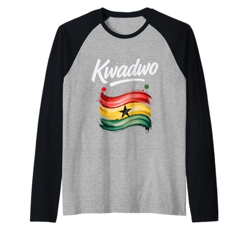 Herren Kwadwo Ghana Flagge Ghanaian Name Geburtstagsgeschenk Raglan Herren Kwadwo Ghana Flagge Ghanaian Name Geburtstagsgeschenk Raglan von Jaydu Guanian Birthday Name Modera
