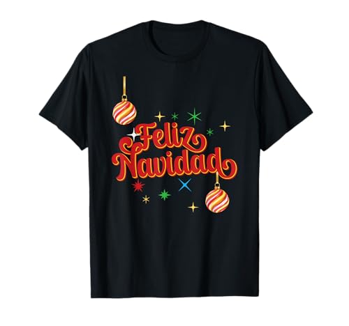 Feliz Navidad Spanien Flagge Herren Damen Kinder T-Shirt Feliz Navidad Spanien Flagge Herren Damen Kinder T-Shirt von Jaydu-Weihnachts-Spanien-Shirt