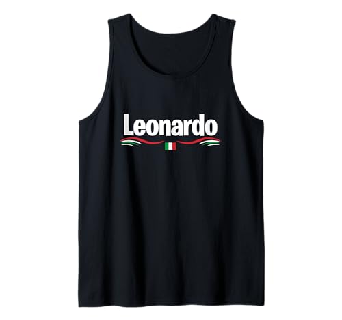 Herren Italien Flag t Italienischer Geburtstagsname Leonardo Tank Top Herren Italien Flag t Italienischer Geburtstagsname Leonardo Tank Top von Jaydu italienischer Geburtstagsname Leonardo