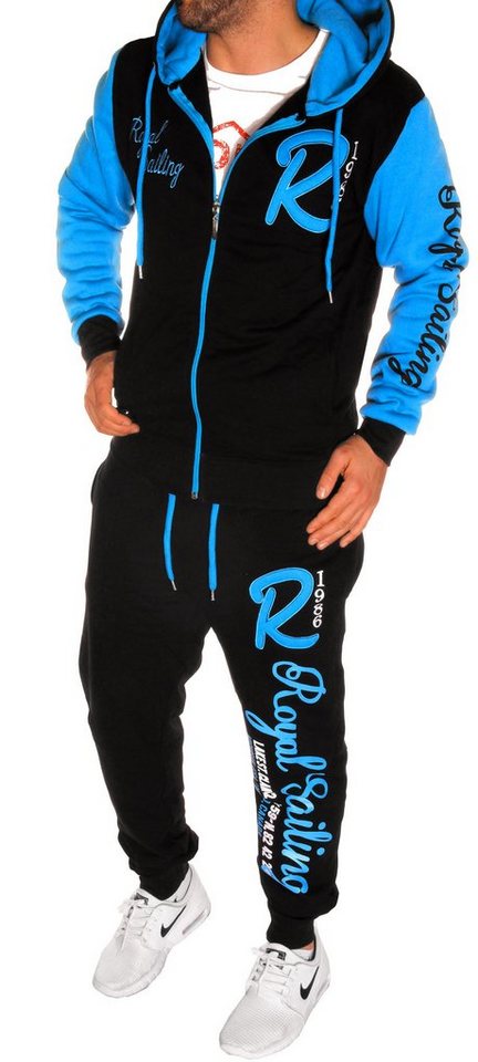 Jaylvis Jogginganzug Herren Jogging Anzug Trainingsanzug Sportanzug Hausanzug Fitness Set, mit Kapuze von Jaylvis