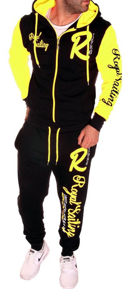 Jaylvis Jogginganzug Herren Jogging Anzug Trainingsanzug Sportanzug Hausanzug Fitness Set, mit Kapuze von Jaylvis