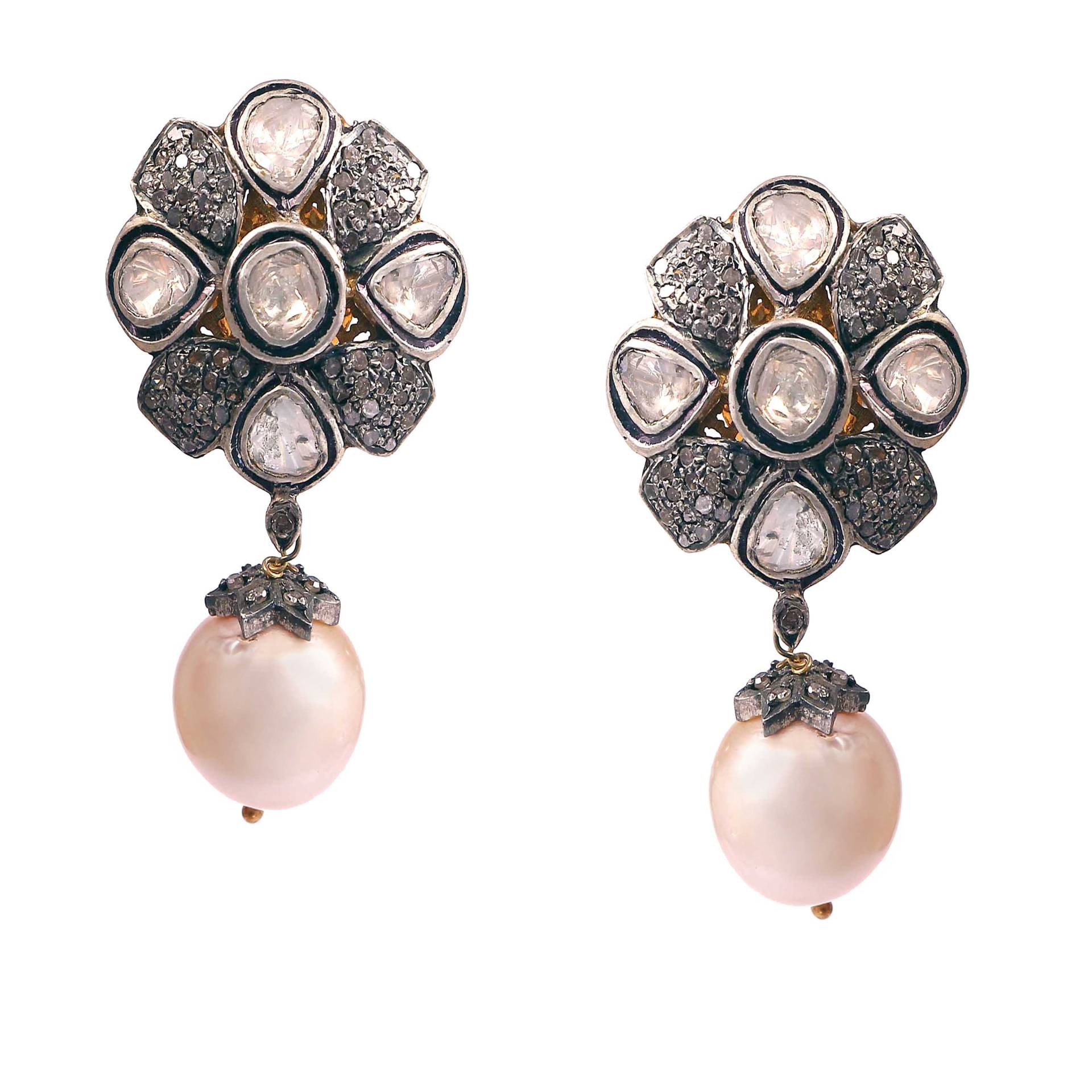 Handgemachte Sterling Silber Ohrringe von Jayseejewellers