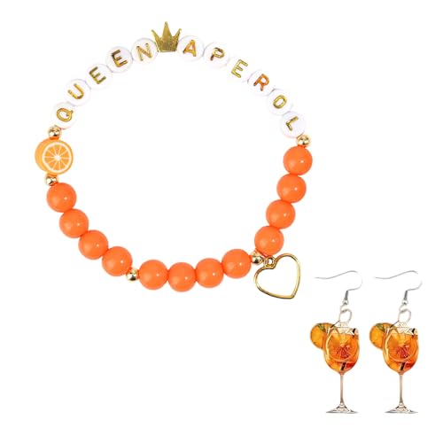 JazRvr 2er Set Party Deko, Hochwertige Acrylperlen Armband Und Frucht Ohrringe, Geschenk Für Freundin, Kollegen, Familie, Ideal Für Geburtstage, Taufen Und Feiern JazRvr 2er Set Party Deko, Hochwertige Acrylperlen Armband Und Frucht Ohrringe, Geschenk Für Freundin, Kollegen, Familie, Ideal Für Geburtstage, Taufen Und Feiern von JazRvr