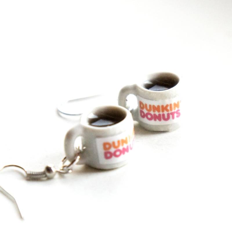 Donut Shop Kaffee Ohrringe Donut Shop Kaffee Ohrringe von JazleneCollection