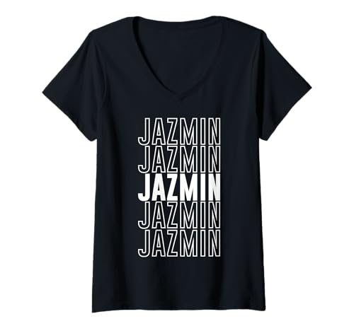 Damen Jazmin T-Shirt mit V-Ausschnitt Damen Jazmin T-Shirt mit V-Ausschnitt von Jazmin Apparel