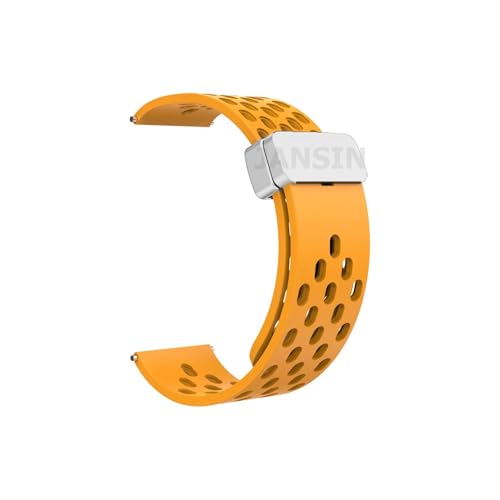 Jazoxy 22mm 20mm 18mm magnetisches Silikonband für huawei gt5 gt5 pro gt4 gt3 46mm atmungsaktives Sportband für Huawei Uhr gt5 gt4 41mm Uhrenarmbänder, 20mm, agate Jazoxy 22mm 20mm 18mm magnetisches Silikonband für huawei gt5 gt5 pro gt4 gt3 46mm atmungsaktives Sportband für Huawei Uhr gt5 gt4 41mm Uhrenarmbänder, 20mm, agate von Jazoxy