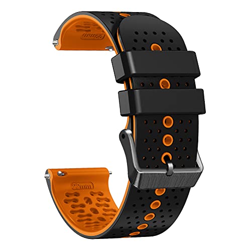 Jazoxy 22mm Silikonband für Huawei Uhr gt5 gt 5 pro 46mm Uhrenarmband Smart Uhrenarmband für huawei gt 4 3 2 gt4 gt3 pro 46mm Armband Uhrenarmbänder, 22mm, agate von Jazoxy