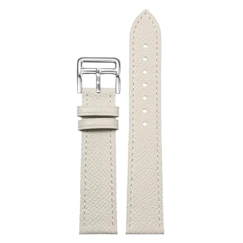 Jazoxy Echtes Leder Uhrenarmband der Uhr ist geeignet 18/20/22mm Modische komfortable weiche Rindsleder Armband Uhrenarmbänder, 22mm, agate von Jazoxy