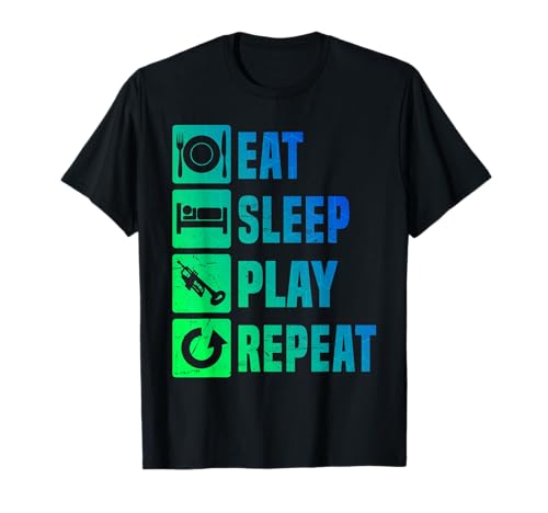Herren Jazz Trompeter Trompete Trompetenspieler T-Shirt Herren Jazz Trompeter Trompete Trompetenspieler T-Shirt von Jazz Trompeter Damen Trumpet Player Trompete