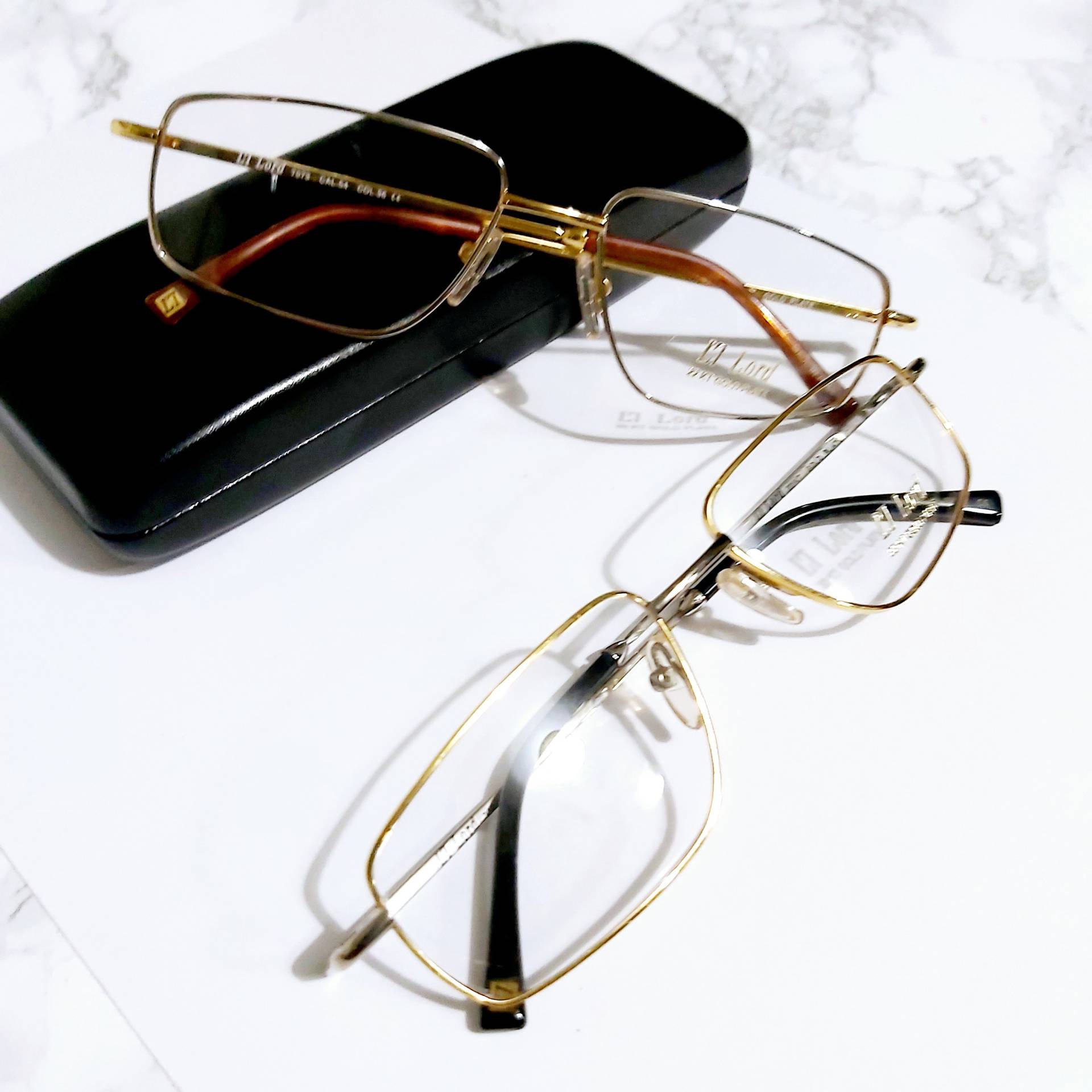 Vintage Lord 7073 - 22Kt Vergoldete Brille/Old Stock Ungetragen Original Vintage Lord 7073 - 22Kt Vergoldete Brille/Old Stock Ungetragen Original von JazzieoTextile