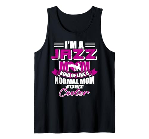 Ich Bin Eine Jazz Mama Lustiger Musikstilwitz Tank Top von Jazzmütter Musik Humor Familie
