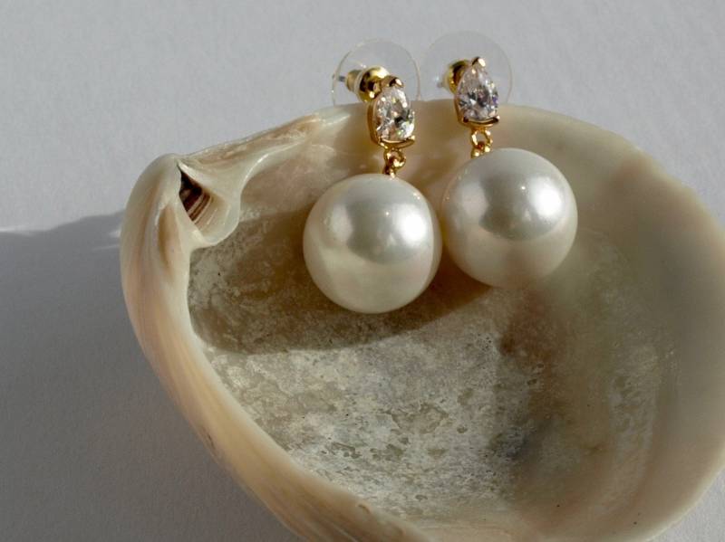 Perlenohrhänger von Jbbridalaccessoires