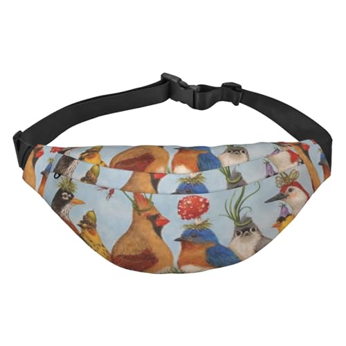 Modische Hüfttasche mit 3 Reißverschlusstaschen, große Bauchtasche für Damen und Herren, verstellbare Umhängetasche, 3D-Sonnenblumen, zum Laufen, Wandern, Outdoor-Aktivitäten, Tierparty, von Jcakes