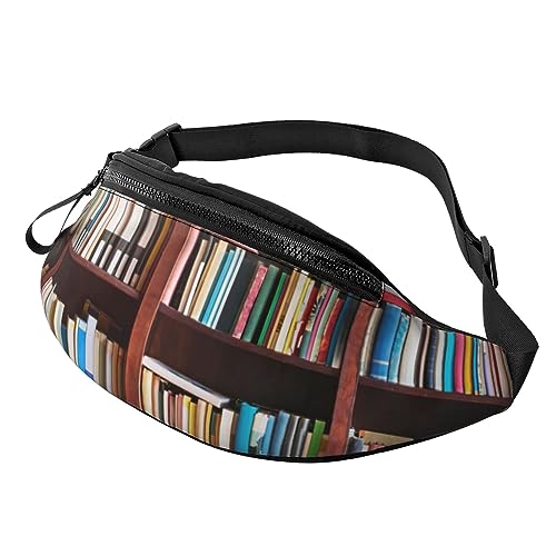 Verstellbare Bauchtasche, schöne Berge/Hüfttasche für Damen und Herren, langlebig, leicht, kompakt, sicherer Reißverschluss für Fitness, Training, Klettern, Laufen, Reisen, Outdoor, Bücher, von Jcakes