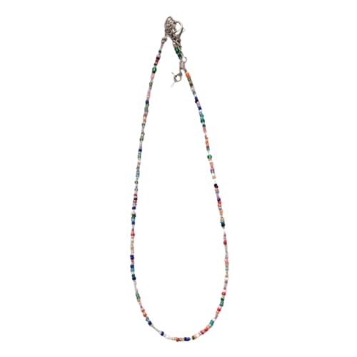 1 Stück bunte Perlenkette - handgemachte böhmische Perlenkette Geburtstag, Valentinstag Geschenk, personalisiertes Geschenk Schmuck von JchEnye