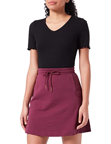 JDY Damen JDYFRANSISKA S/S SOLID TOP JRS NOOS T-Shirt, Black, S von JDY