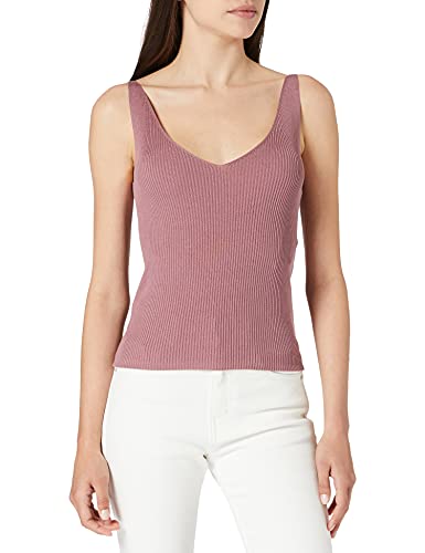 JDY Damen JDYNANNA S/L KNT NOOS Top, Wistful Mauve, L von JdY