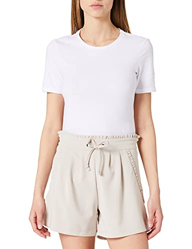 JDY Damen JDYNEW Catia JRS NOOS Shorts, Chateau Gray, M von JdY