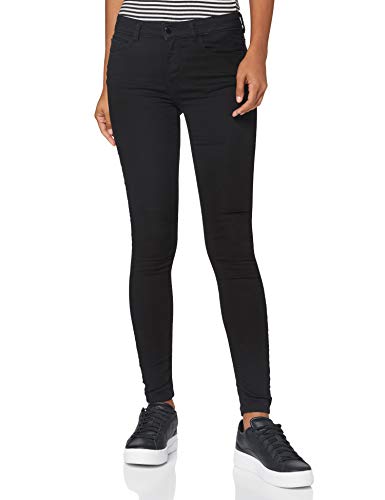 JDY Damen JDYNEWNIKKI LIFE REG SKN BLK DNM NOOS Hose, Black Denim, XS 32 von JdY