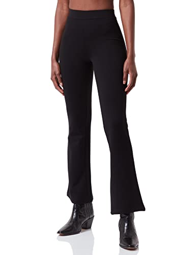 JDY Damen JDYPRETTY Flare Pant JRS NOOS Hose, Black, L/34 von JdY